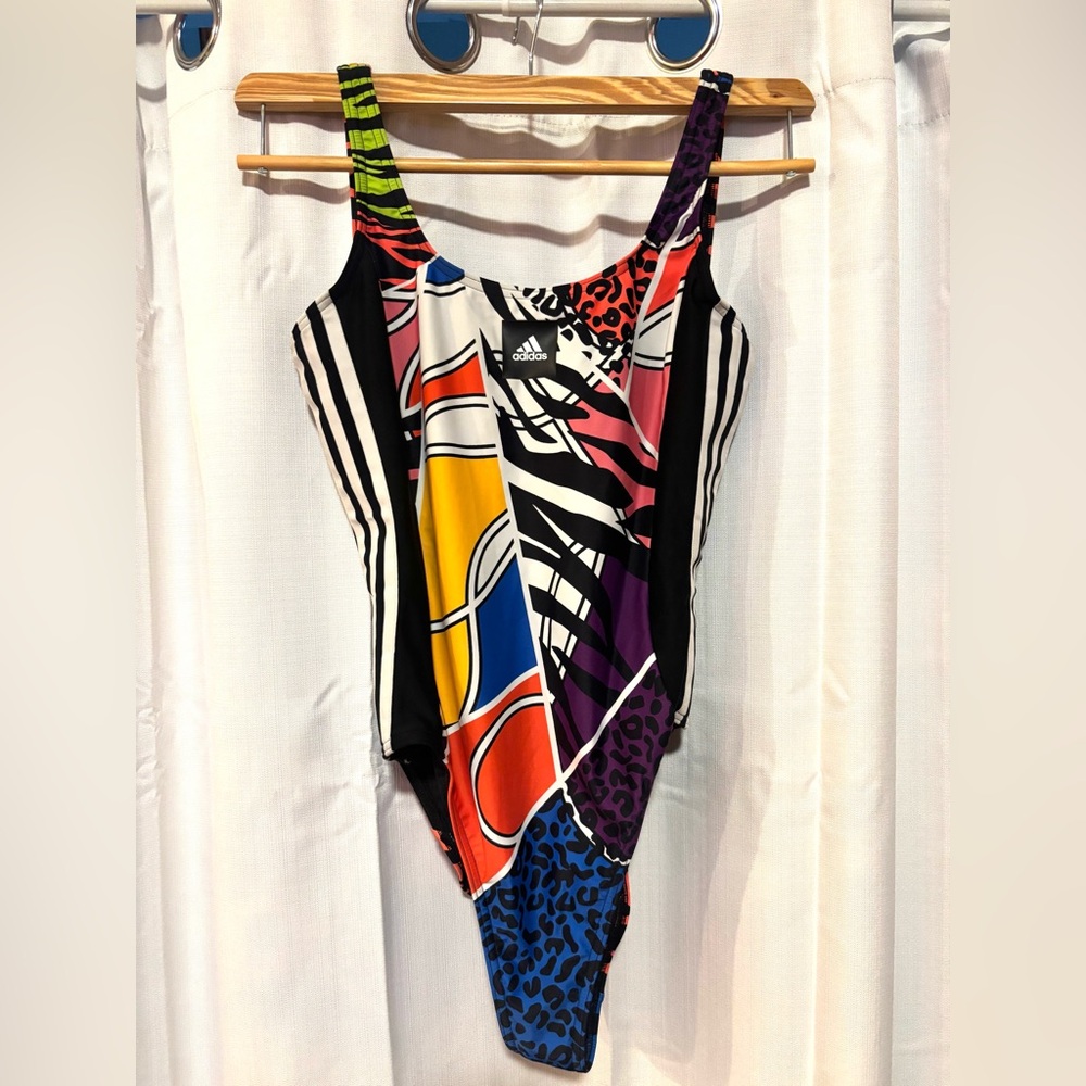 adidas - Women’s Rich Mnisi - One Piece - Scoop Back - Multicolor